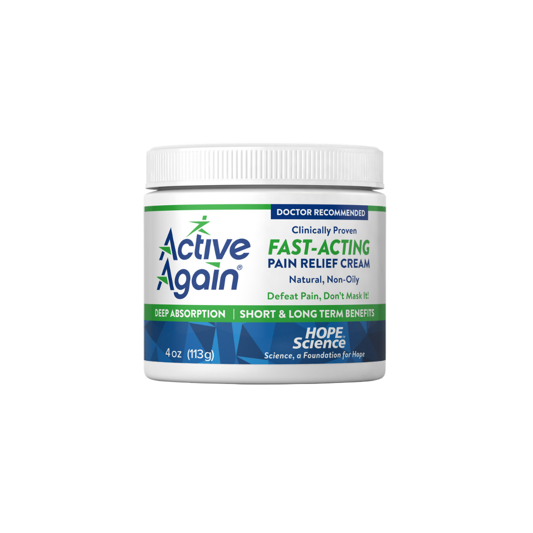 Active Again Pain Cream 4 Ounce – Hope Science