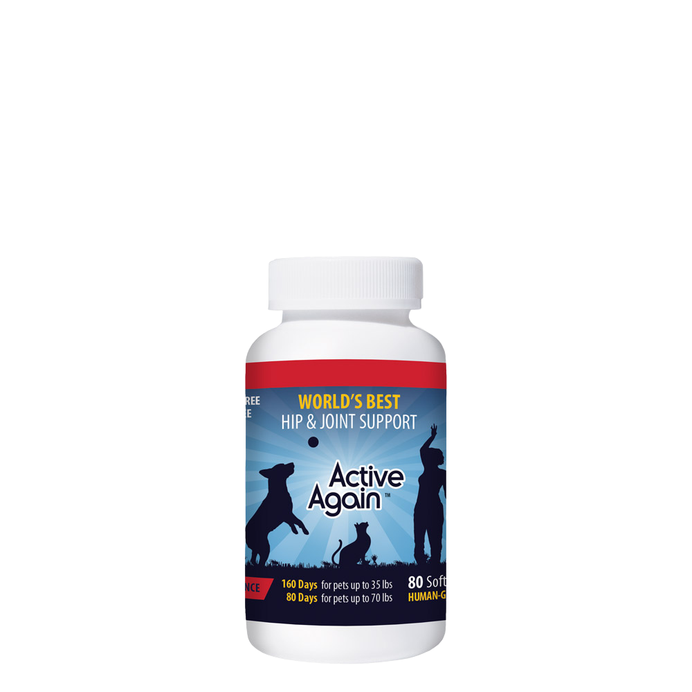 Active Again Capsules for Pets (80 Capsules)