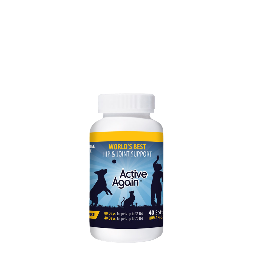 Active Again Capsules for Pets (40 Capsules)
