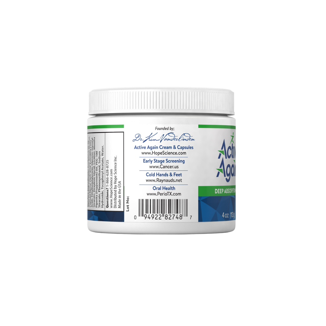 Active Again Pain Cream 4 Ounce