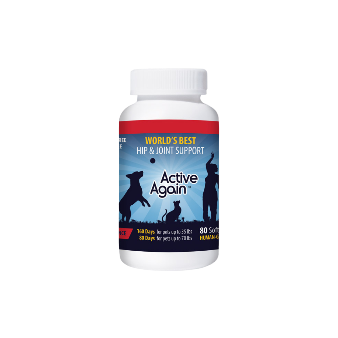 Active Again Capsules for Pets (80 Capsules)