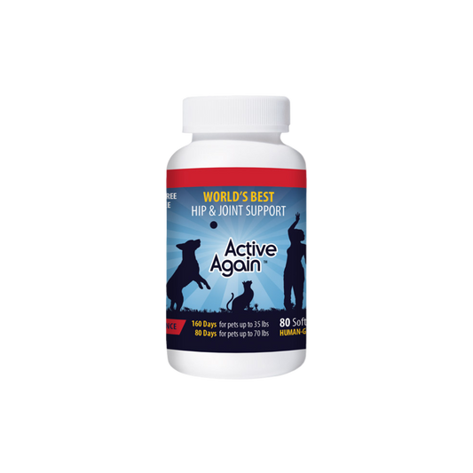 Active Again Capsules for Pets (80 Capsules)