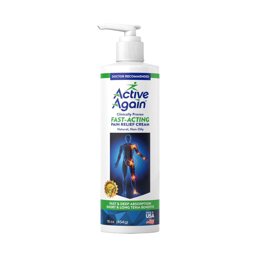 Active Again Pain Cream 16 Ounce