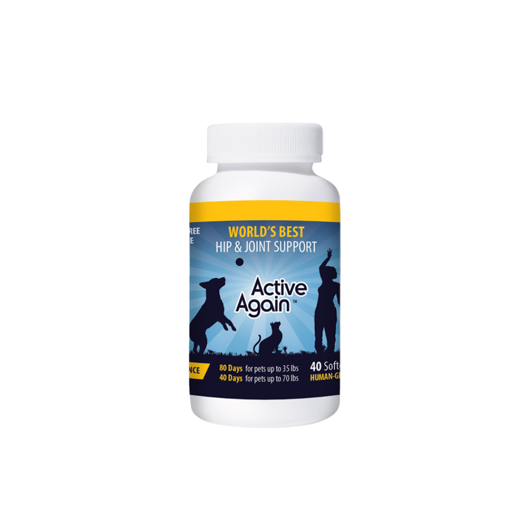 Active Again Capsules for Pets (40 Capsules)